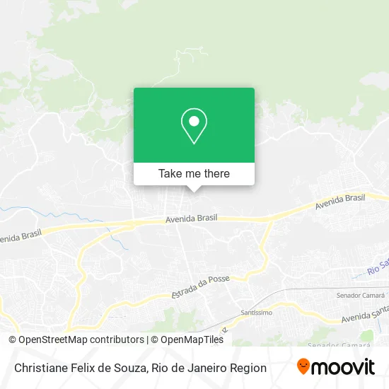 Christiane Felix de Souza map
