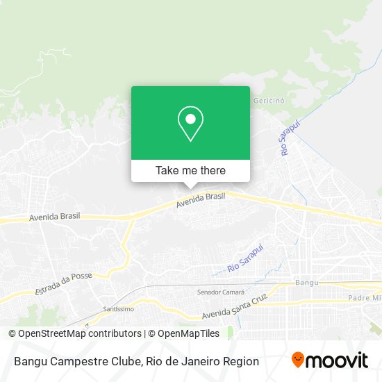 Bangu Campestre Clube map