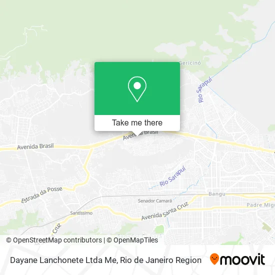 Dayane Lanchonete Ltda Me map
