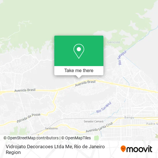 Vidrojato Decoracoes Ltda Me map
