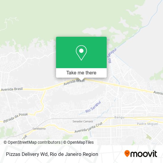 Mapa Pizzas Delivery Wd