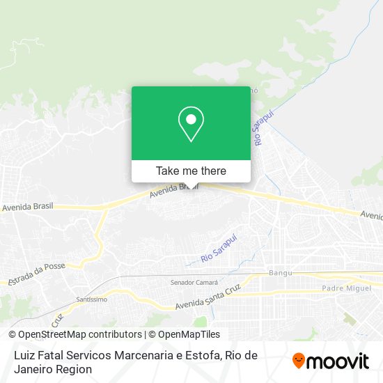 Mapa Luiz Fatal Servicos Marcenaria e Estofa