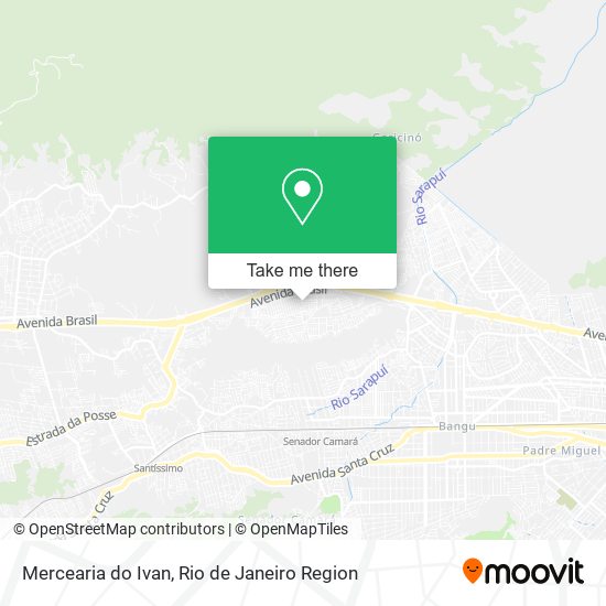 Mercearia do Ivan map