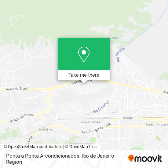 Mapa Ponta a Ponta Arcondicionados