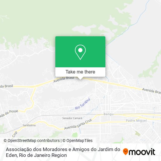 Associação dos Moradores e Amigos do Jardim do Eden map