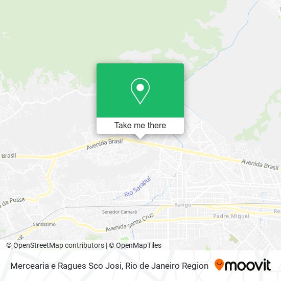 Mercearia e Ragues Sco Josi map