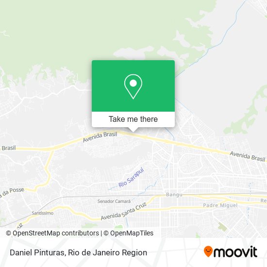 Daniel Pinturas map