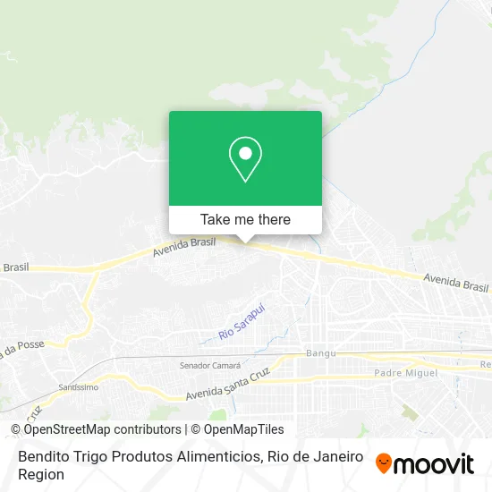 Bendito Trigo Produtos Alimenticios map