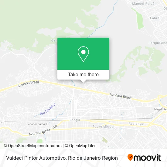 Valdeci Pintor Automotivo map