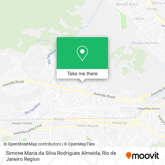 Mapa Simone Maria da Silva Rodrigues Almeida