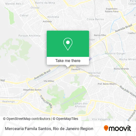 Mercearia Famila Santos map