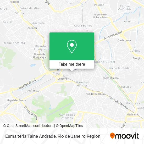 Esmalteria Taine Andrade map