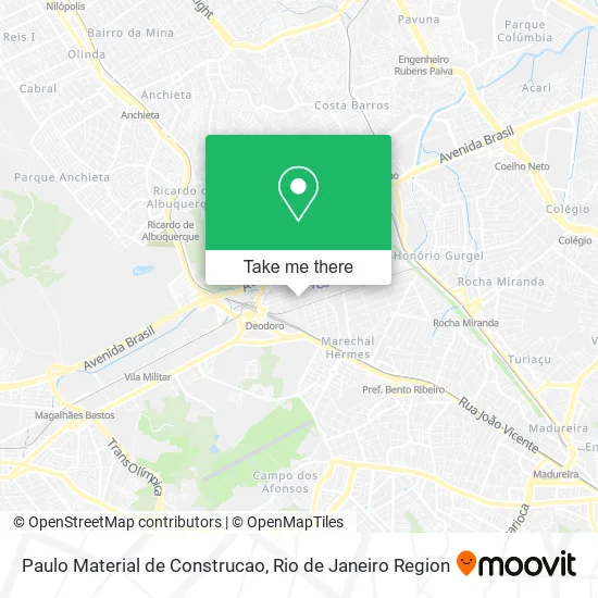 Paulo Material de Construcao map