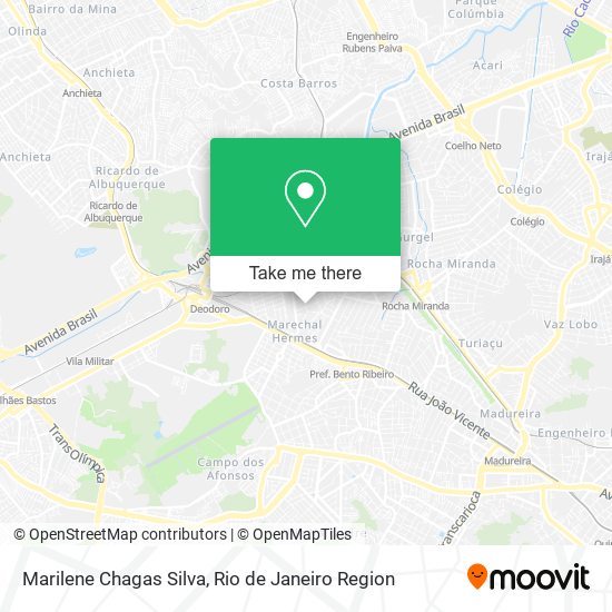 Mapa Marilene Chagas Silva