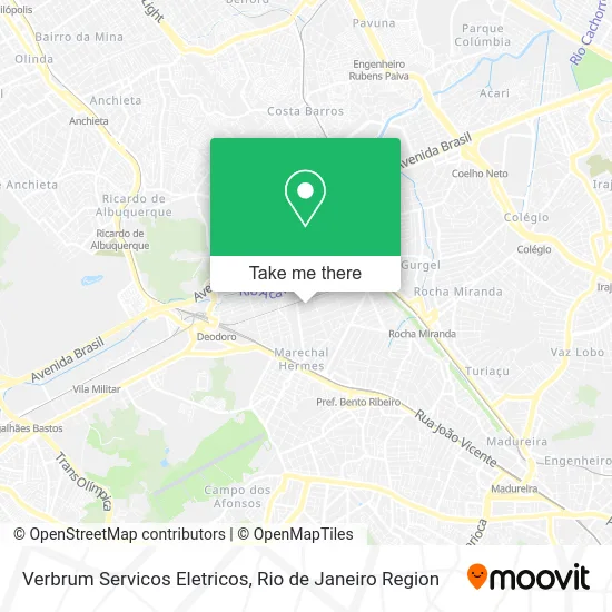 Verbrum Servicos Eletricos map
