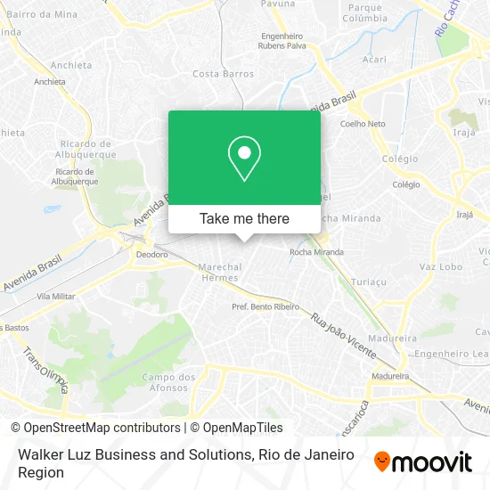 Walker Luz Business and Solutions map