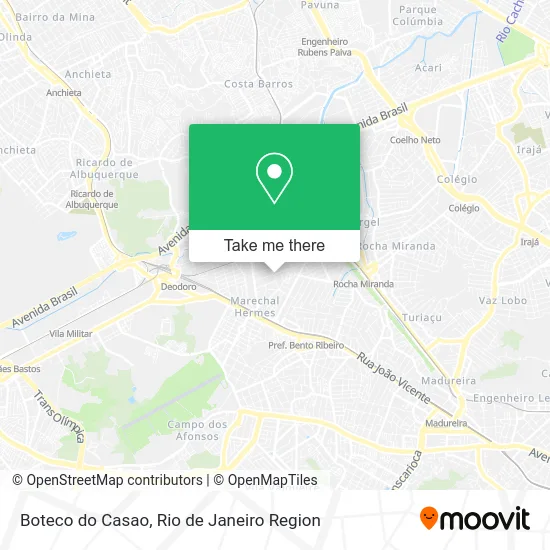 Boteco do Casao map