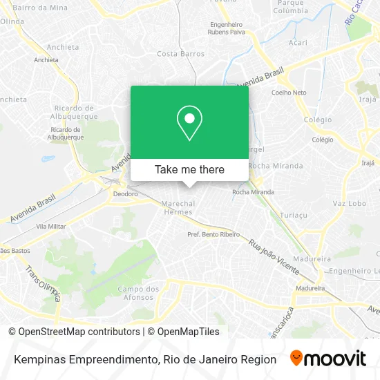 Kempinas Empreendimento map