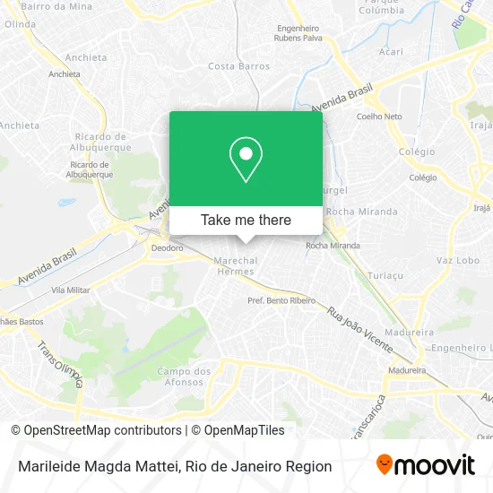 Marileide Magda Mattei map