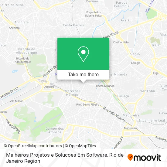 Malheiros Projetos e Solucoes Em Software map