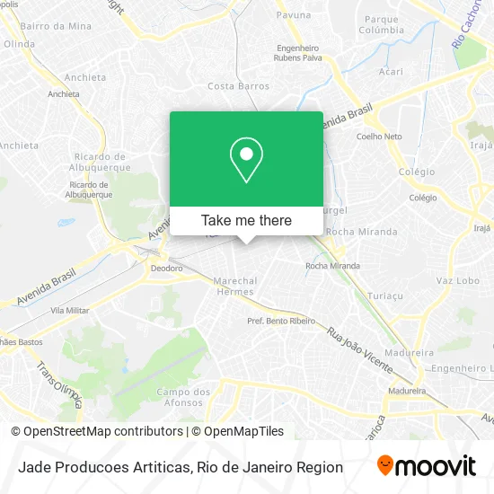 Jade Producoes Artiticas map