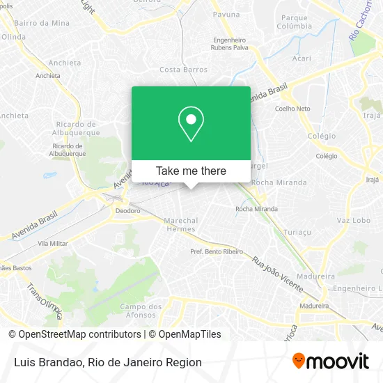 Luis Brandao map