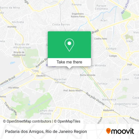 Padaria dos Amigos map