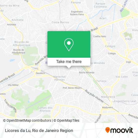 Licores da Lu map