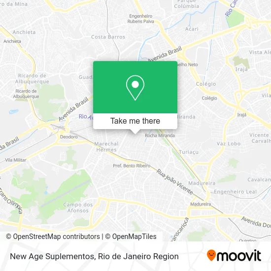 New Age Suplementos map