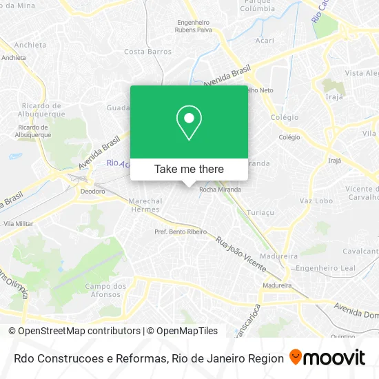 Rdo Construcoes e Reformas map