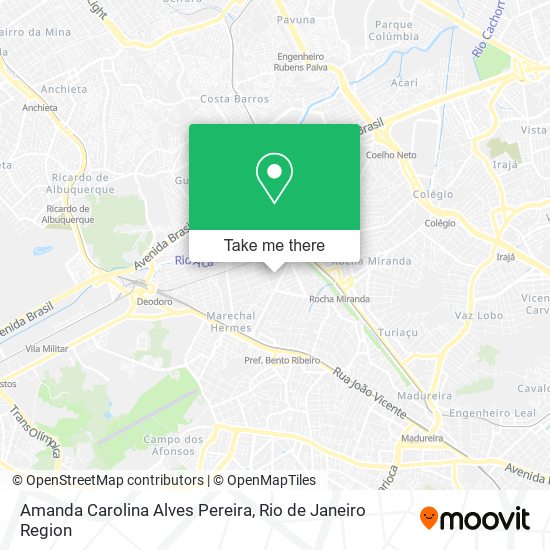 Amanda Carolina Alves Pereira map