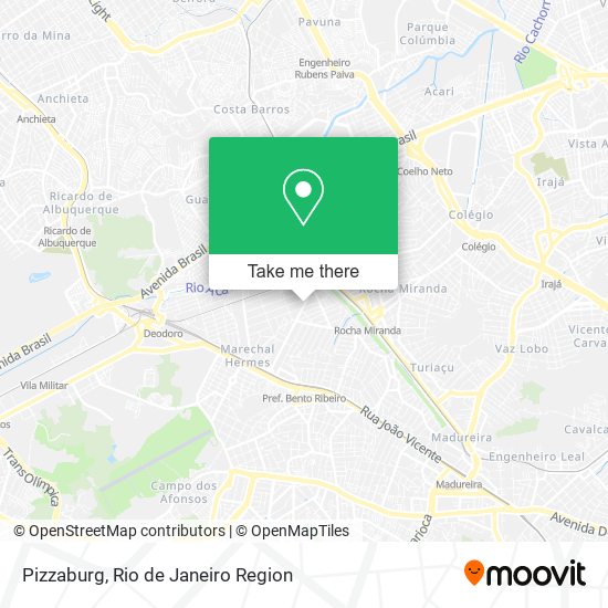 Pizzaburg map
