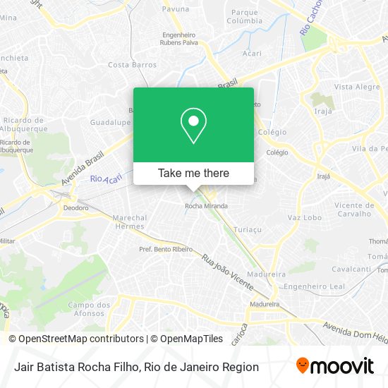 Jair Batista Rocha Filho map