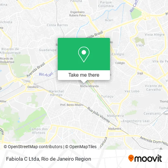 Fabiola C Ltda map