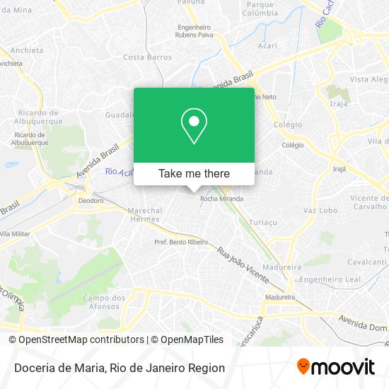 Doceria de Maria map