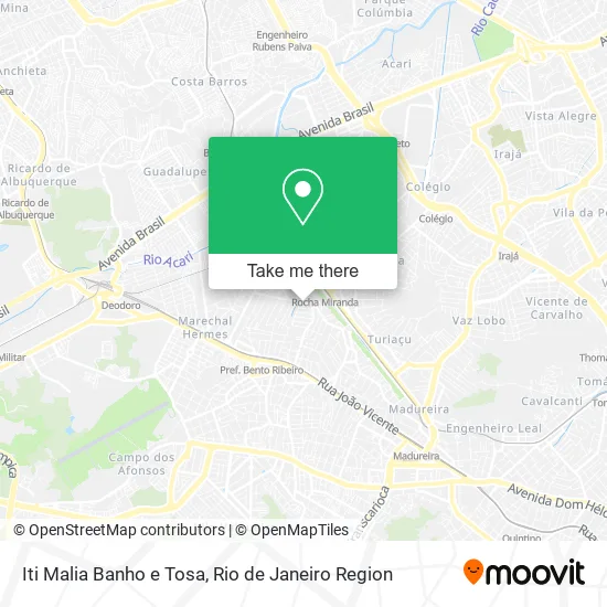 Iti Malia Banho e Tosa map