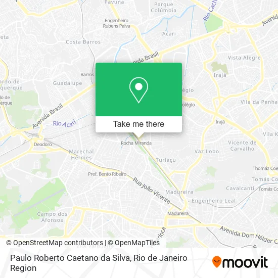 Paulo Roberto Caetano da Silva map