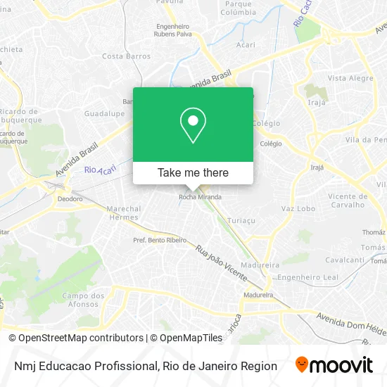 Nmj Educacao Profissional map