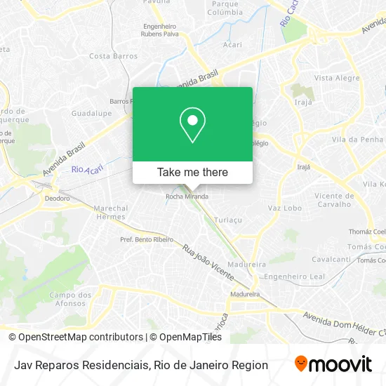 Jav Reparos Residenciais map