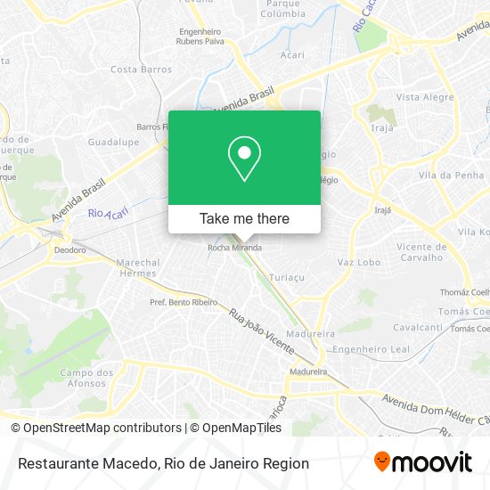 Restaurante Macedo map