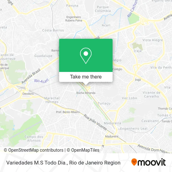 Variedades M.S Todo Dia. map