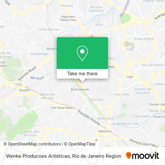 Wenke Producoes Artisticas map