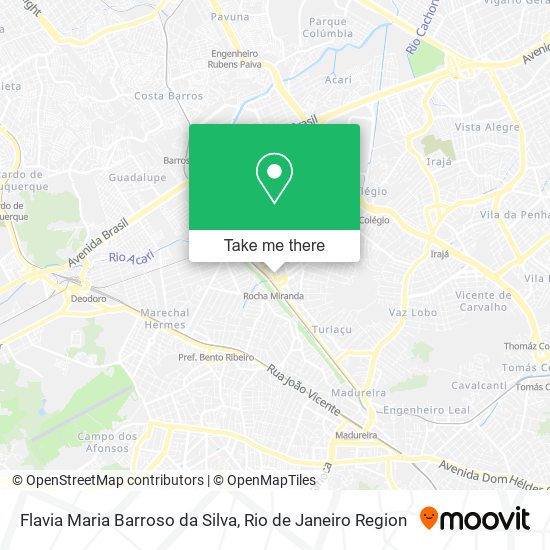 Flavia Maria Barroso da Silva map