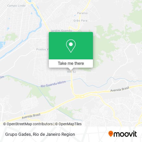 Grupo Gades map