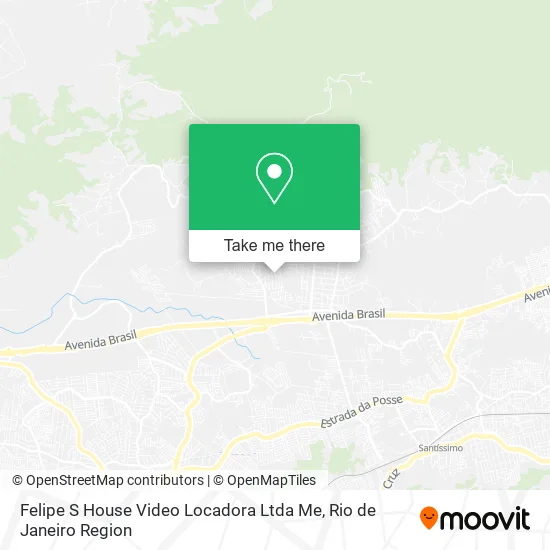 Felipe S House Video Locadora Ltda Me map