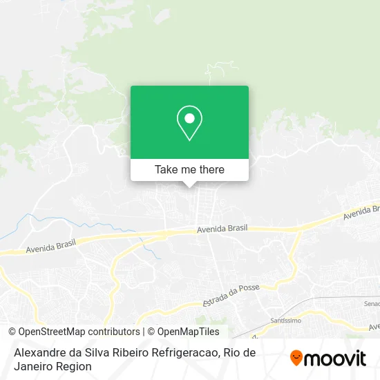 Alexandre da Silva Ribeiro Refrigeracao map