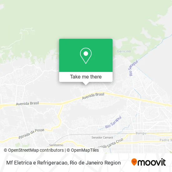 Mf Eletrica e Refrigeracao map