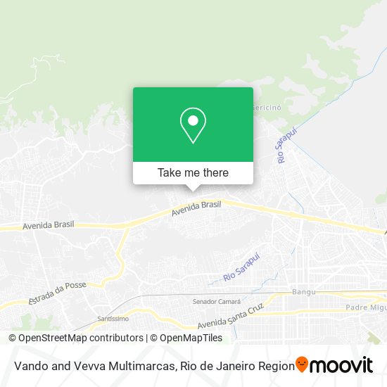 Vando and Vevva Multimarcas map