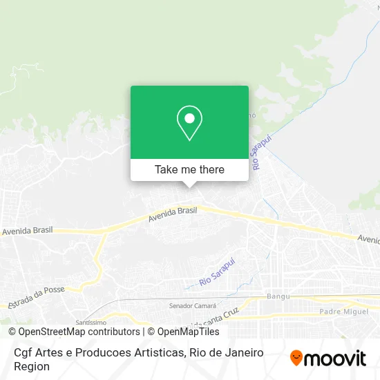 Cgf Artes e Producoes Artisticas map