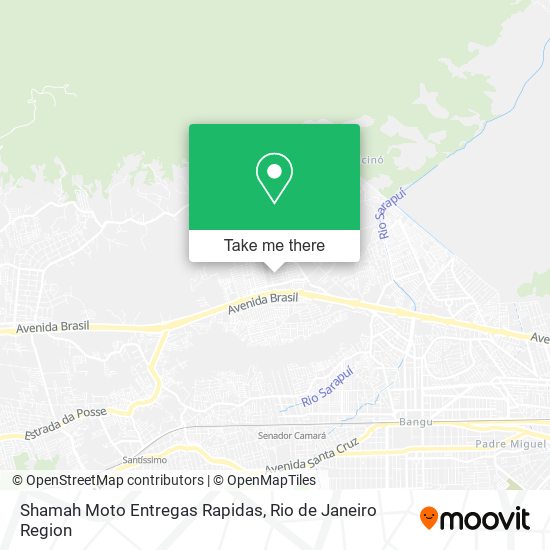 Shamah Moto Entregas Rapidas map